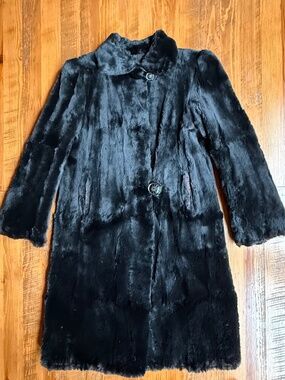 Vintage Nigbor Fur Coat Co. Real Fur Coat | Women's Size M (6-8) | Mid-Length 40